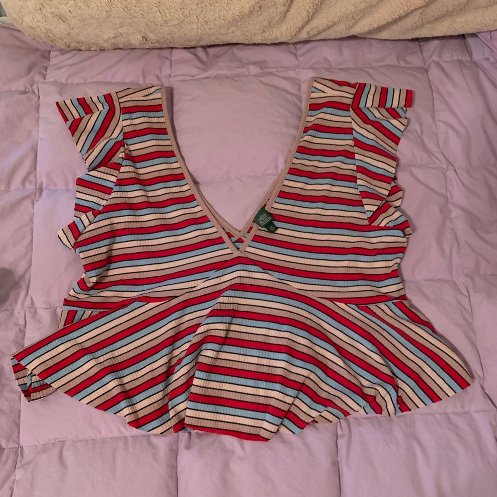 Cropped wild fable multiple color top.